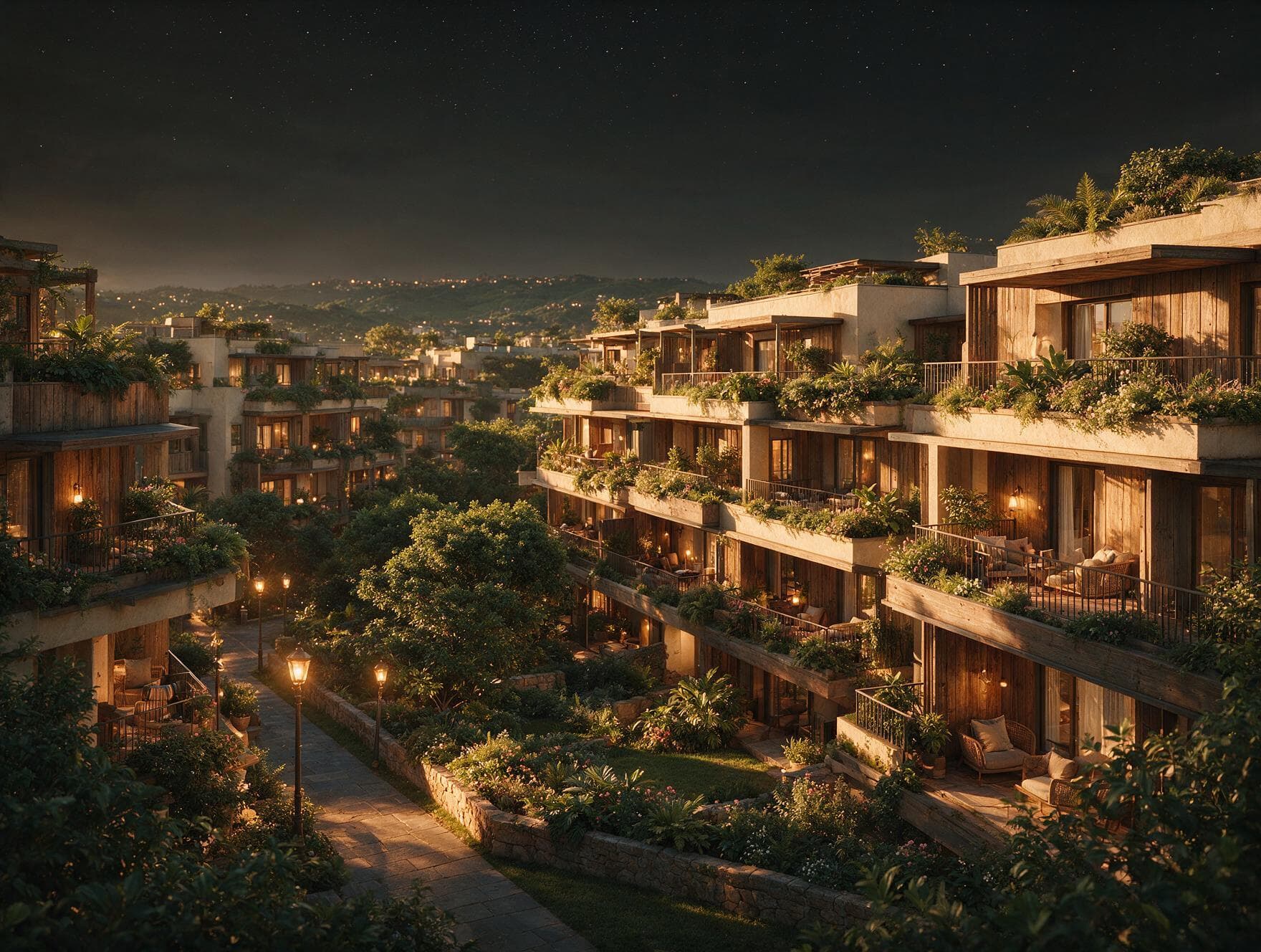 Leafy Apartment Precinct